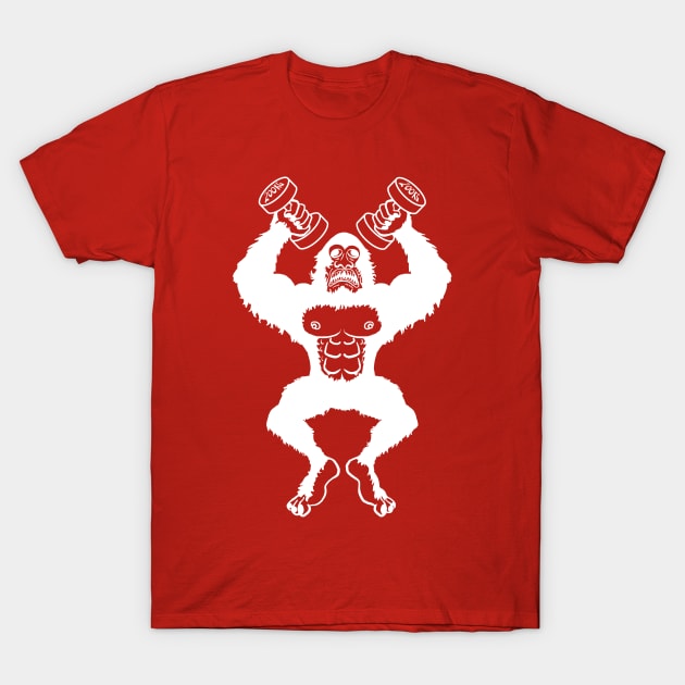 Abdominal Snowman T-Shirt by InflictDesign